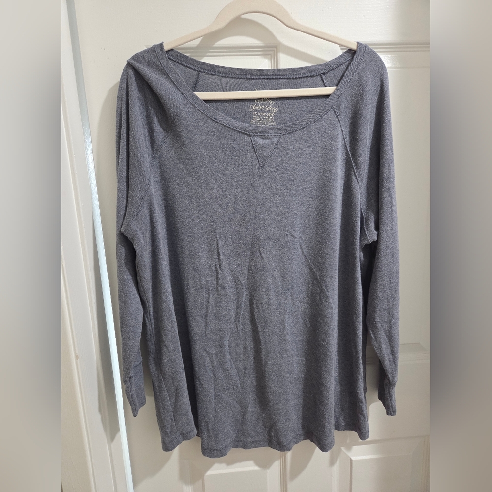 Faded Glory Charcoal Women's Longsleeve